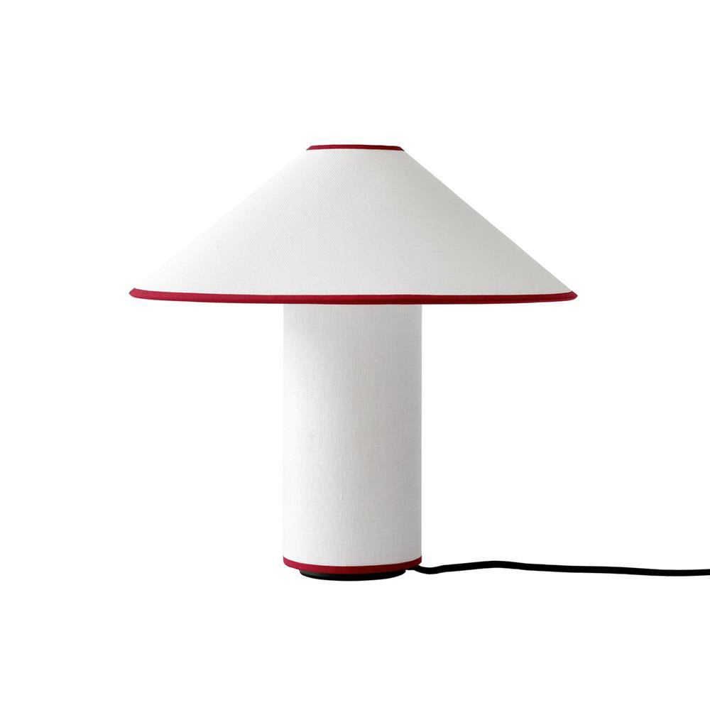 Colette Fabric Table Lamp – Avant-Garde Fully Wrapped Fabric Accent Light