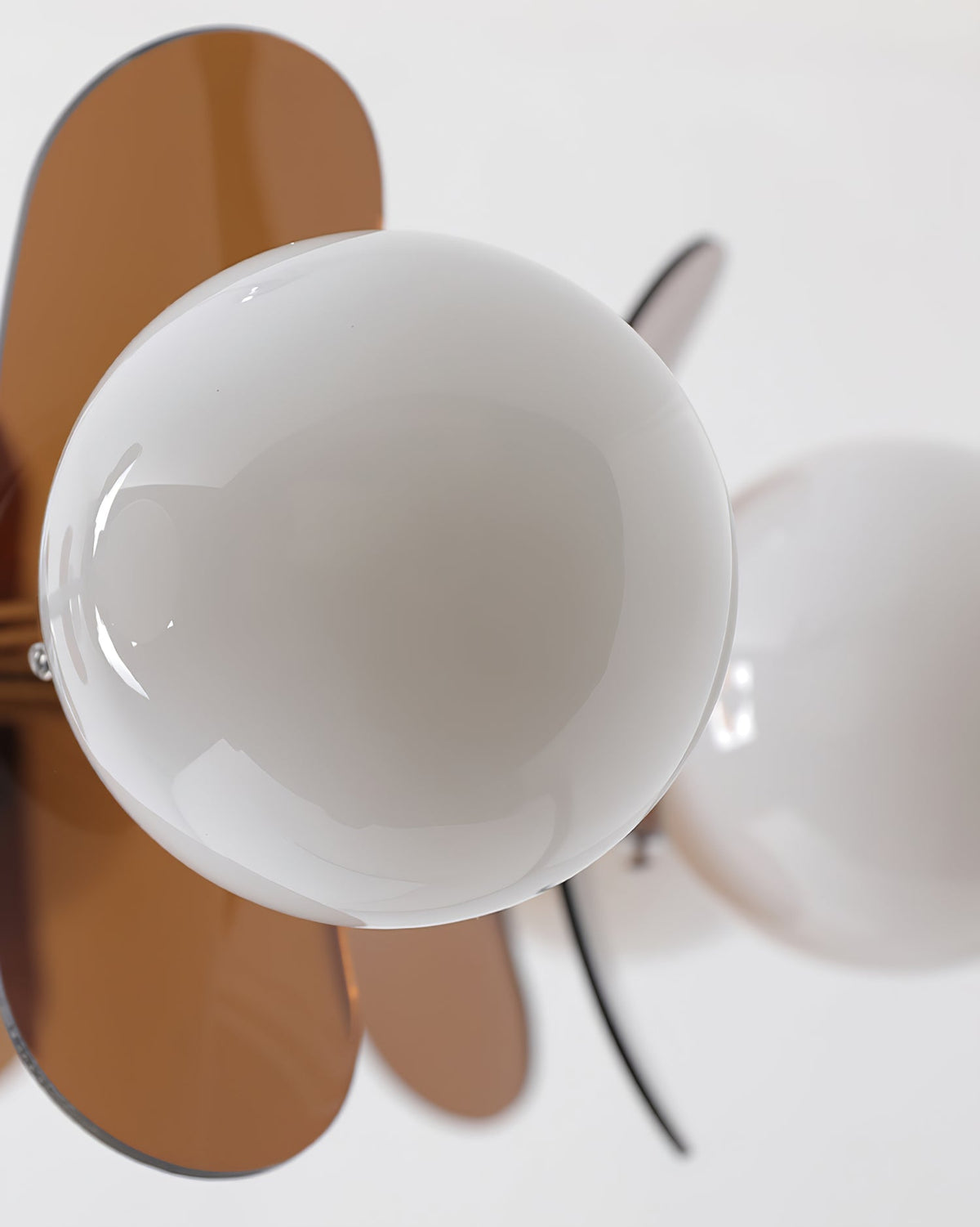 Coloured Sputnik Chandelier – Retro Modern Chrome, Glass & Acrylic Pendant