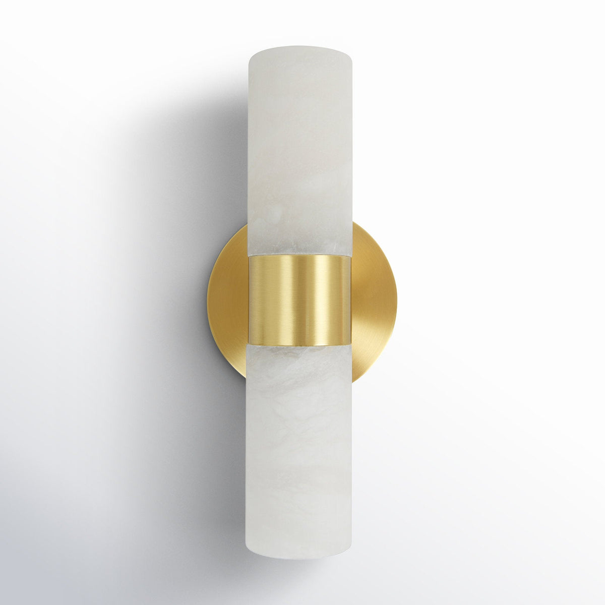 Conners Alabaster Wall Lamp – Authentic Spanish Alabaster & Brass Sconce