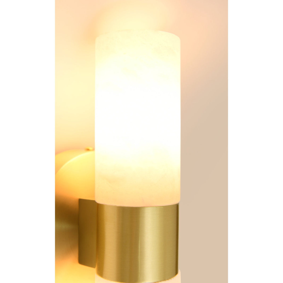 Conners Alabaster Wall Lamp – Authentic Spanish Alabaster & Brass Sconce