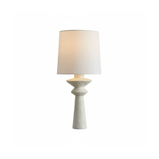 Constantin Wall Lamp – Modern Sculpted Resin & Fabric Wall Sconce