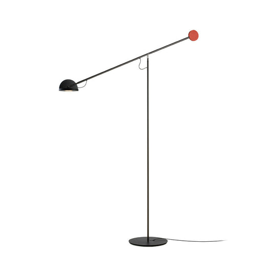 Copernica Floor Lamp – Architectural Linear Iron & Aluminum LED Standing Light