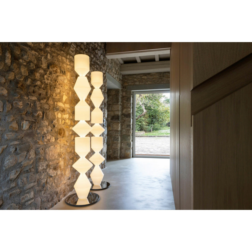 Costantina Floor Lamp – Modern Sculptural Iron Indirect Standing Light