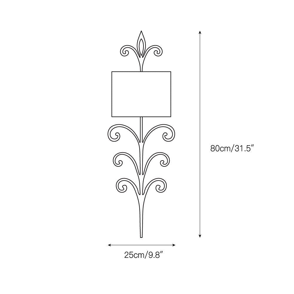Crawford Wall Lamp – Modern Heritage Brass Wall Sconce with Beige Fabric Shade