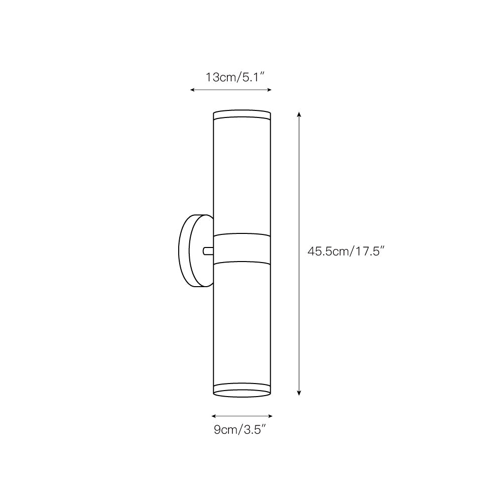 Crestmoor Vanity Alabaster Sconce – Modern Brass & Natural Alabaster Dual Cylinder Sconce