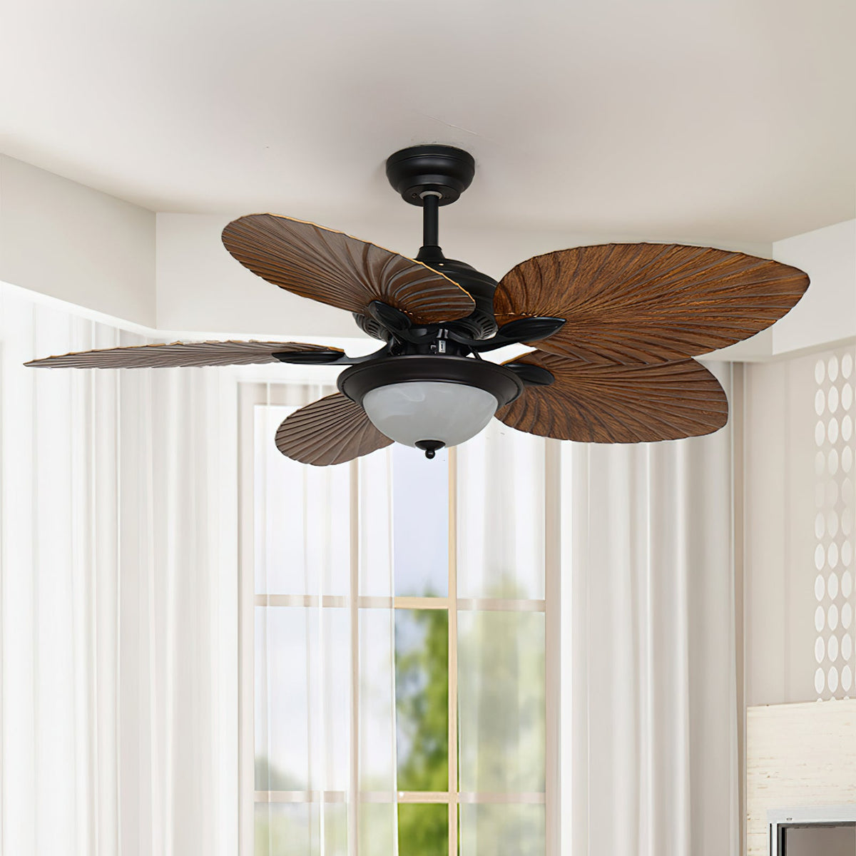 Cruise 42″ Ceiling Fan Light – Indoor/Outdoor DC Motor LED Ceiling Fan