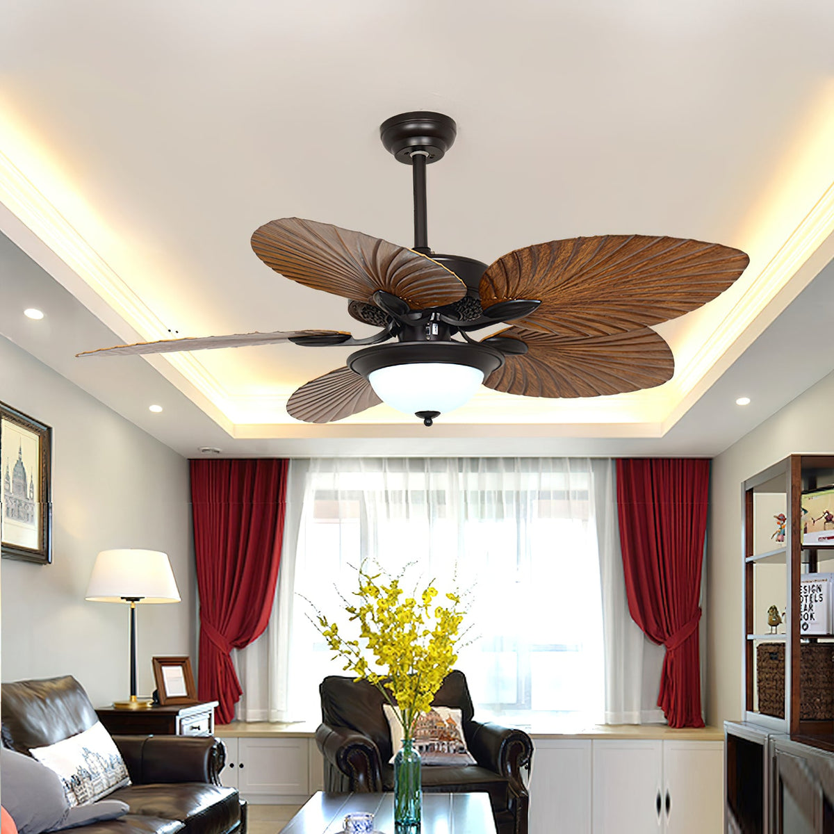 Cruise 42″ Ceiling Fan Light – Indoor/Outdoor DC Motor LED Ceiling Fan