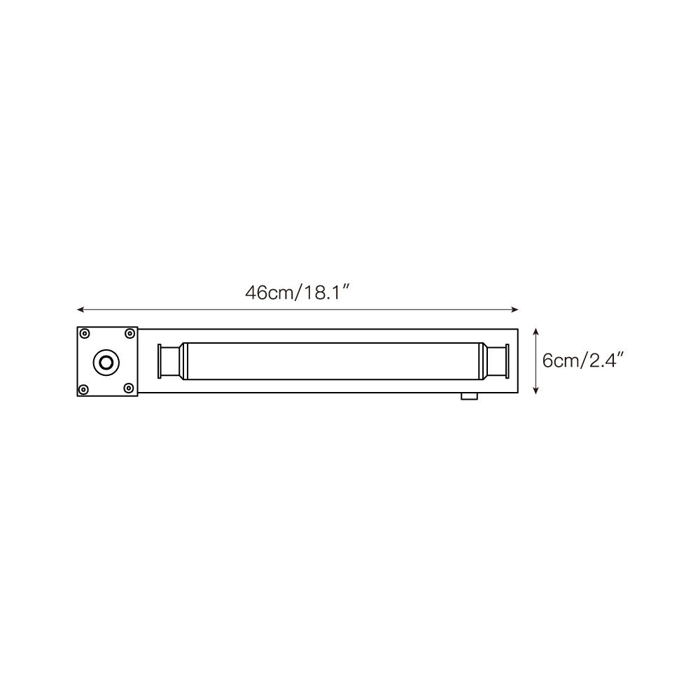 Cutshall Wall Lamp – Modern Architectural Linear LED Sconce