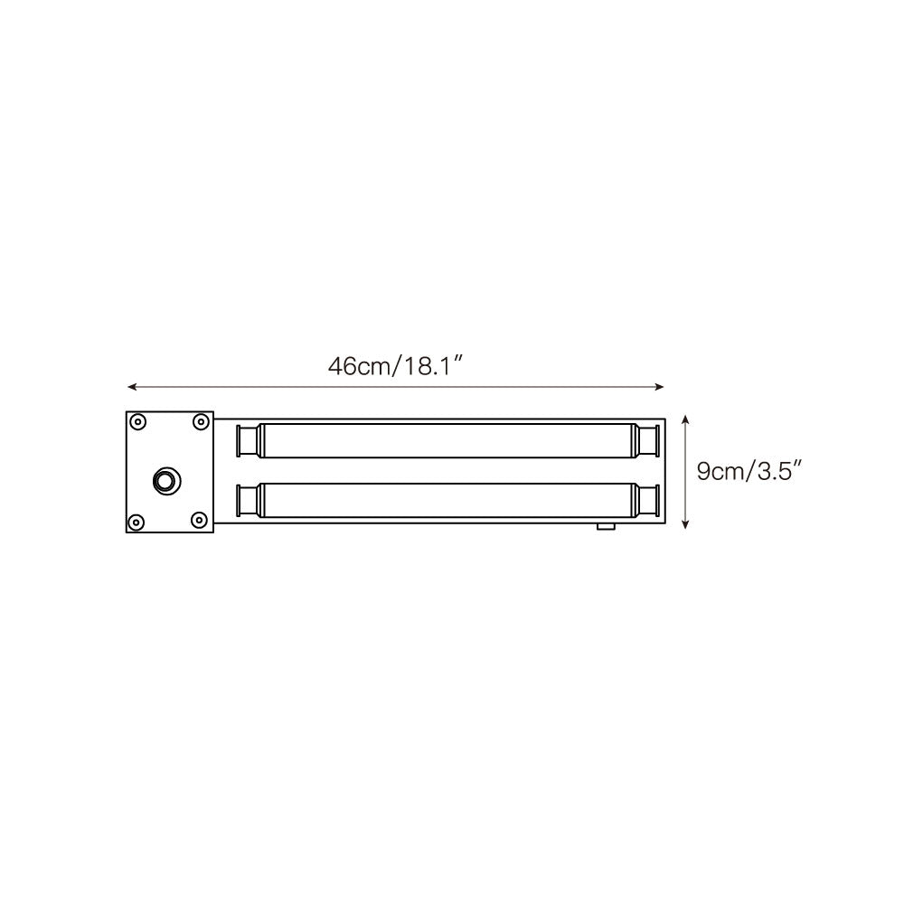 Cutshall Wall Lamp – Modern Architectural Linear LED Sconce
