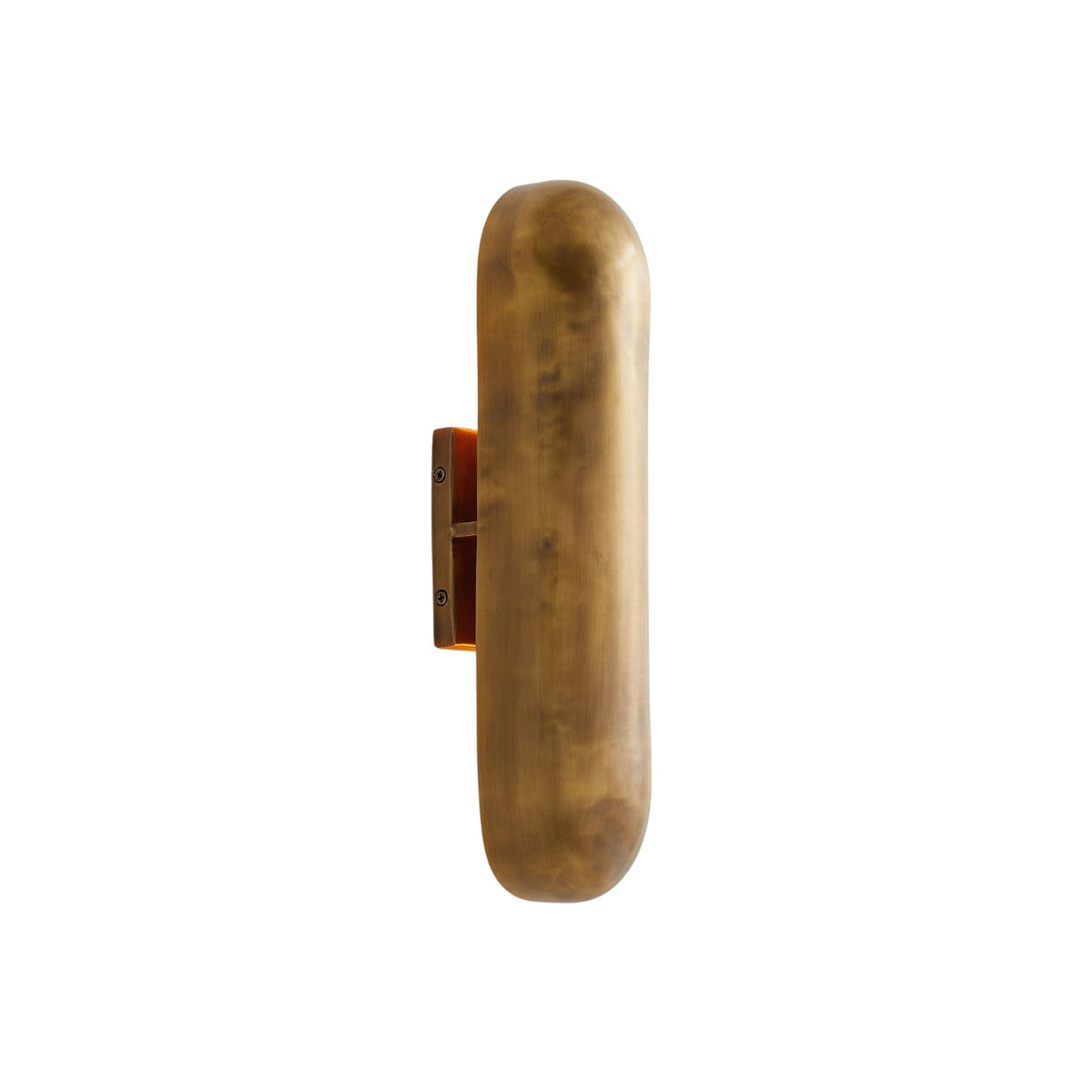 Dax Brass Wall Lamp – Sculptural Architectural Solid Brass Wall Sconc