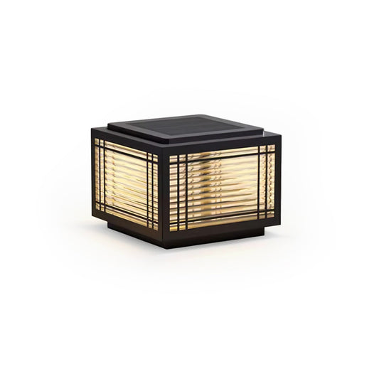 Deck Outdoor Post Light – Waterproof Stainless Steel Solar & Hardwired Pier Light