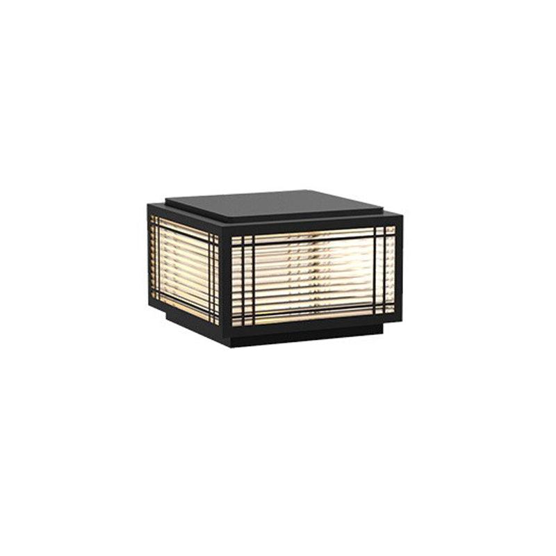 Deck Outdoor Post Light – Waterproof Stainless Steel Solar & Hardwired Pier Light