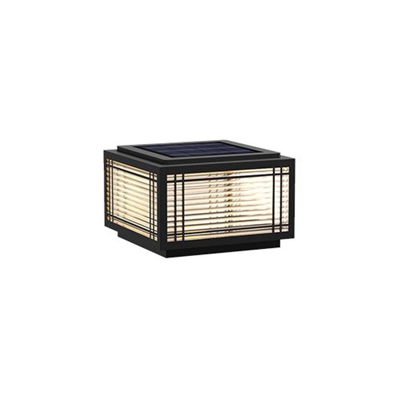 Deck Outdoor Post Light – Waterproof Stainless Steel Solar & Hardwired Pier Light