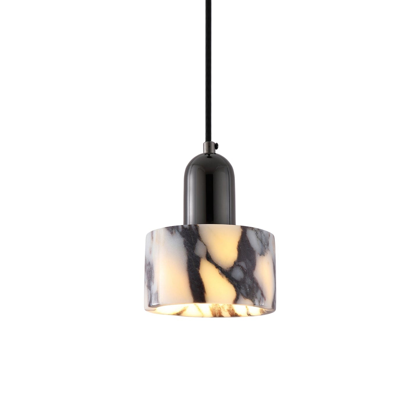 Dekum Marble Pendant Lamp - Bulgari Marble & Metal Linear Light