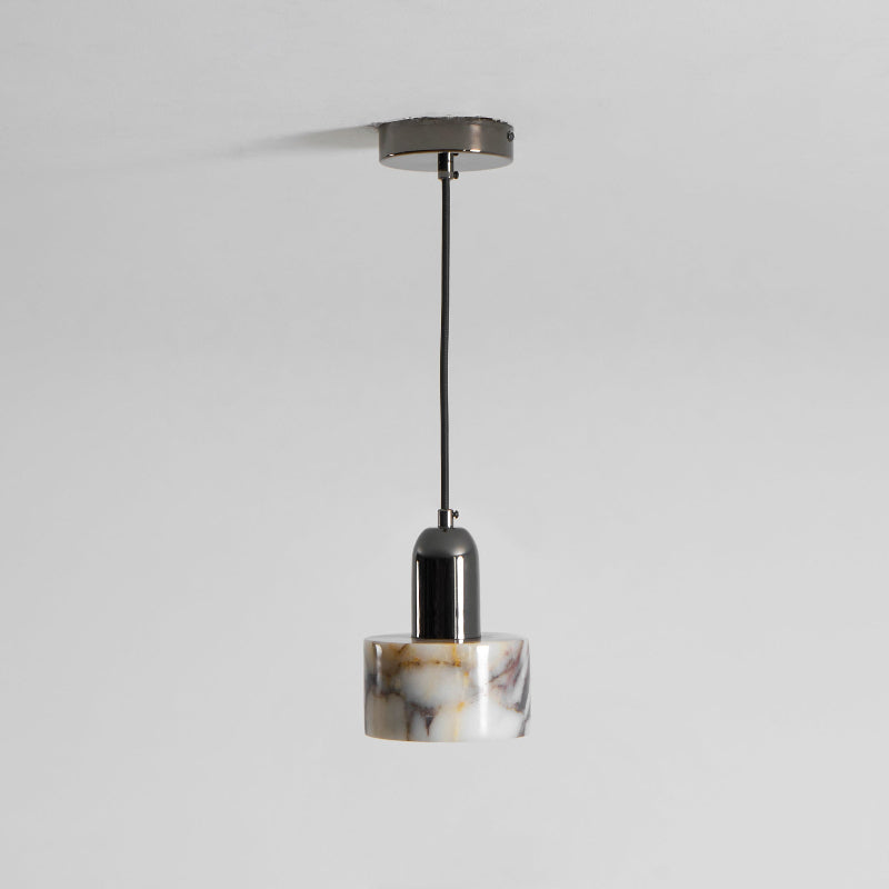 Dekum Marble Pendant Lamp - Bulgari Marble & Metal Linear Light