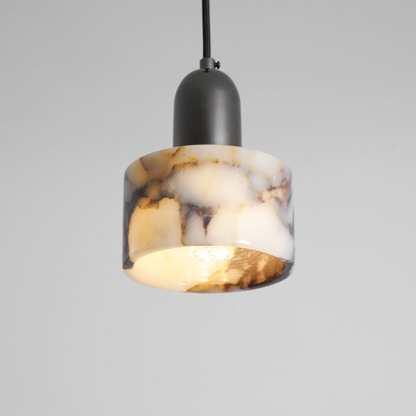 Dekum Marble Pendant Lamp - Bulgari Marble & Metal Linear Light