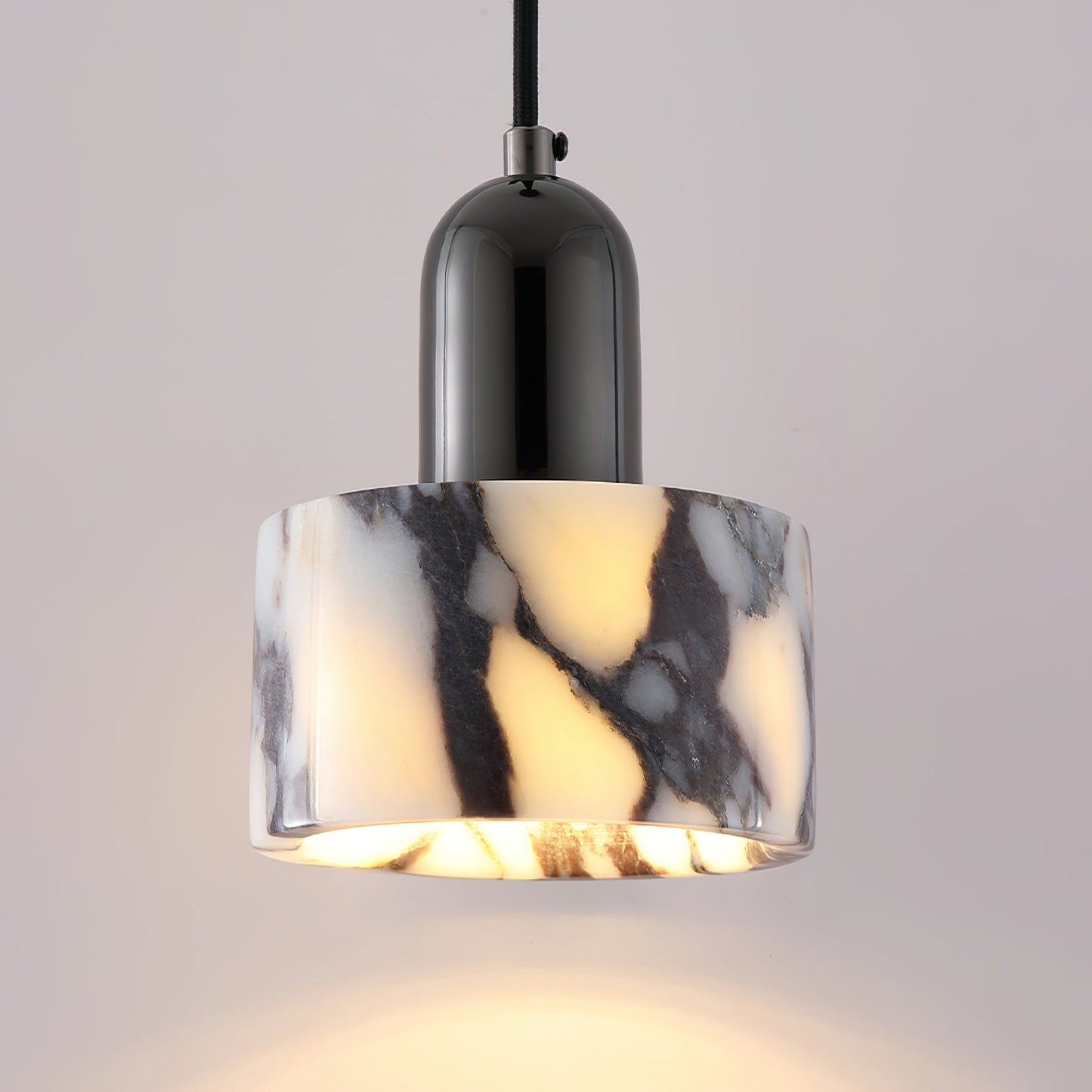 Dekum Marble Pendant Lamp - Bulgari Marble & Metal Linear Light