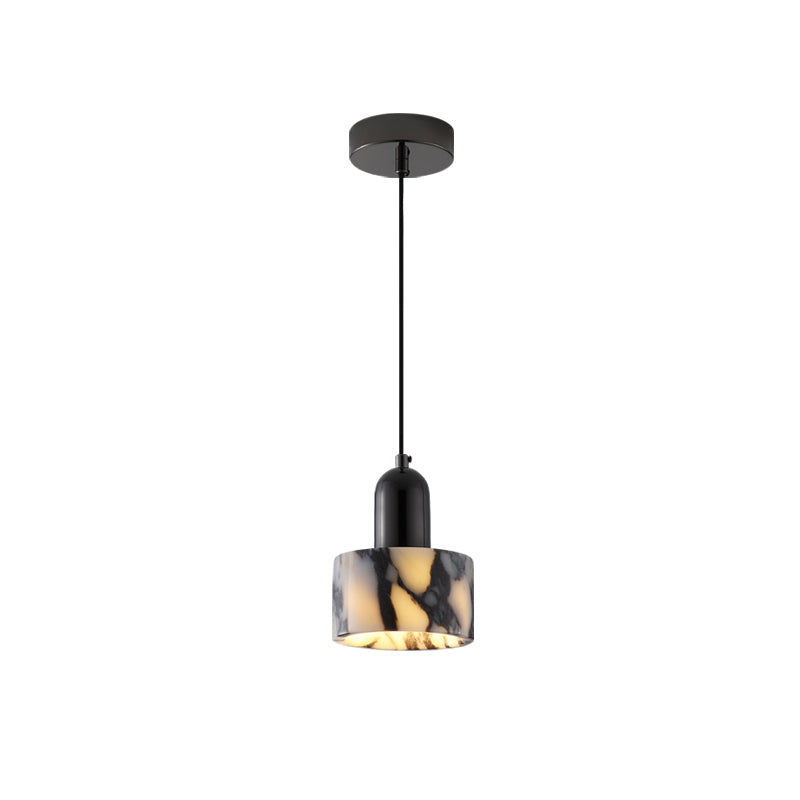Dekum Marble Pendant Lamp - Bulgari Marble & Metal Linear Light