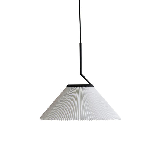 Demare Pleated Pendant Lamp - Modern Retro Fabric Dome Light