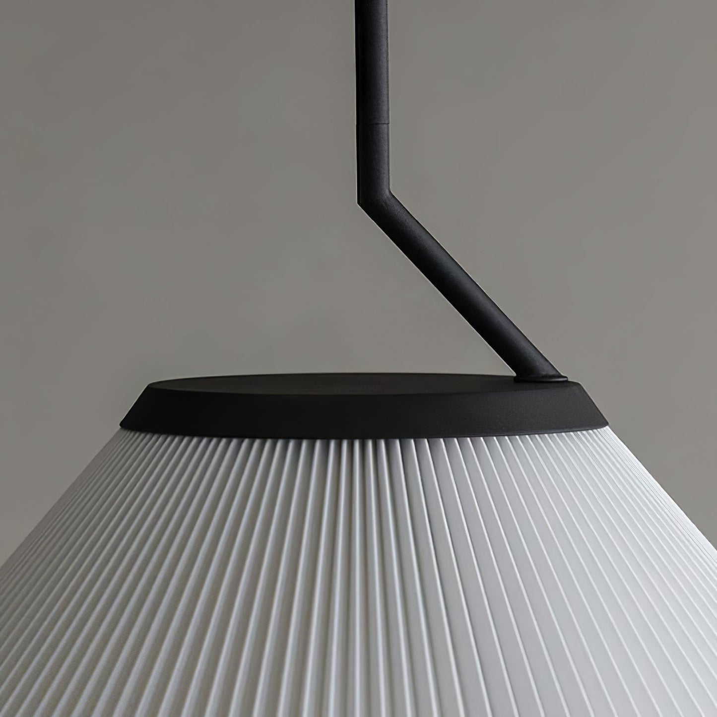 Demare Pleated Pendant Lamp - Modern Retro Fabric Dome Light