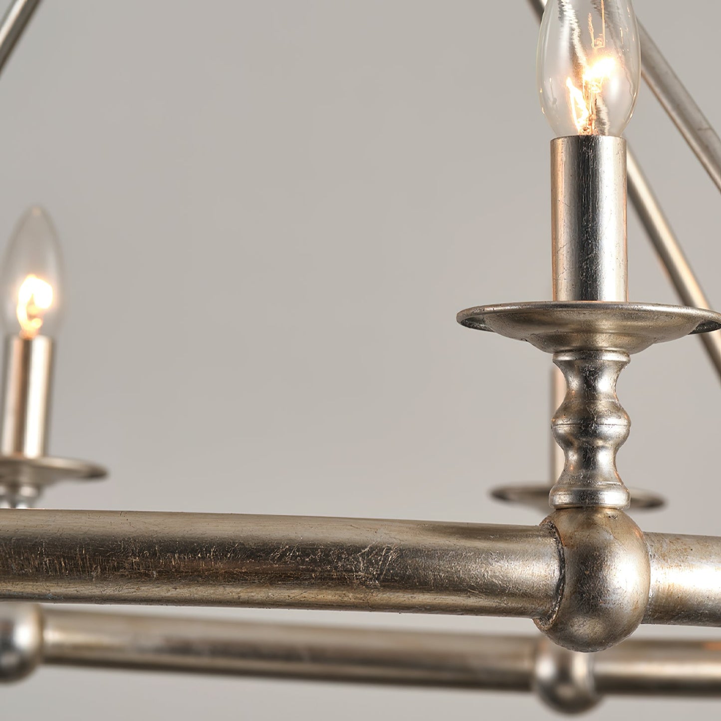 Devon Round Chandelier - 8-Light Traditional Candle Chandelier with Fabric Shades
