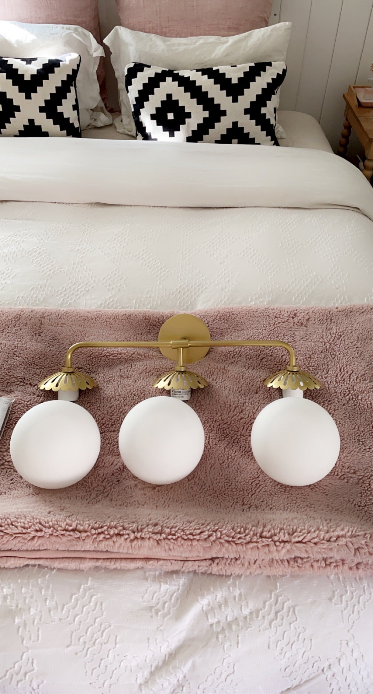 Dewdrop Globe Sconce - Art Deco Flower Cap Glass Vanity & Wall Light
