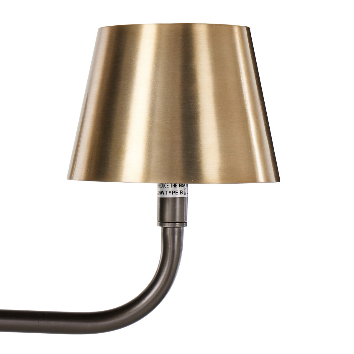 Dudley Brass Chandelier – Classic 4-Light Aged Brass Ceiling Light with Linen Shades