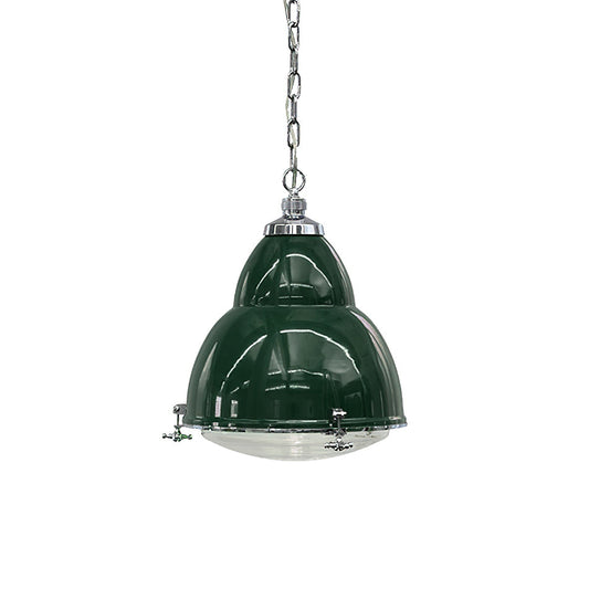 Dunlop Pendant Lamp – Industrial Extra-Wide Aluminum Factory Bell Light