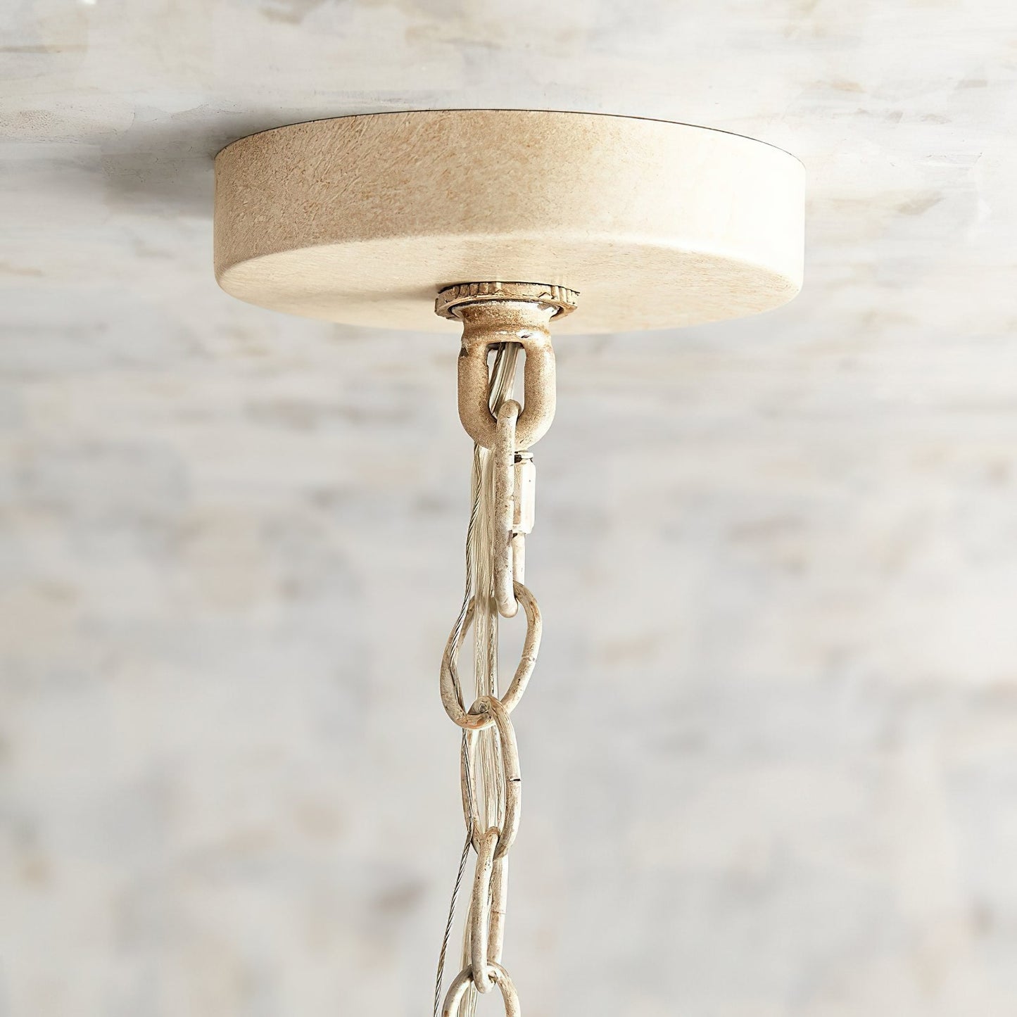 Earl Weathered Pendant Light – Industrial Cottage Wood & Iron Cage Pendant