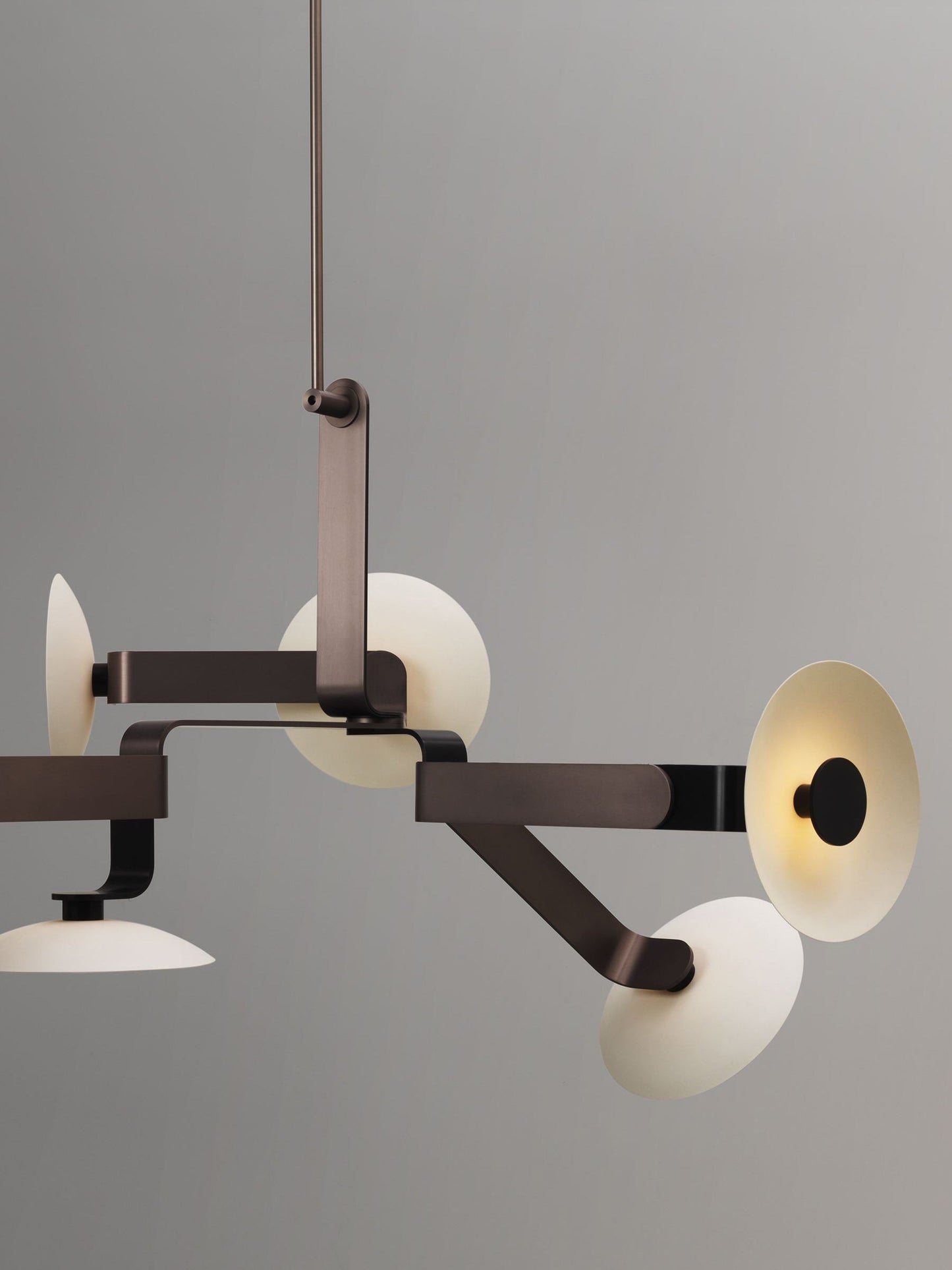 Elbo Chandelier – Modern Architectural Geometric Cross Pendant Light