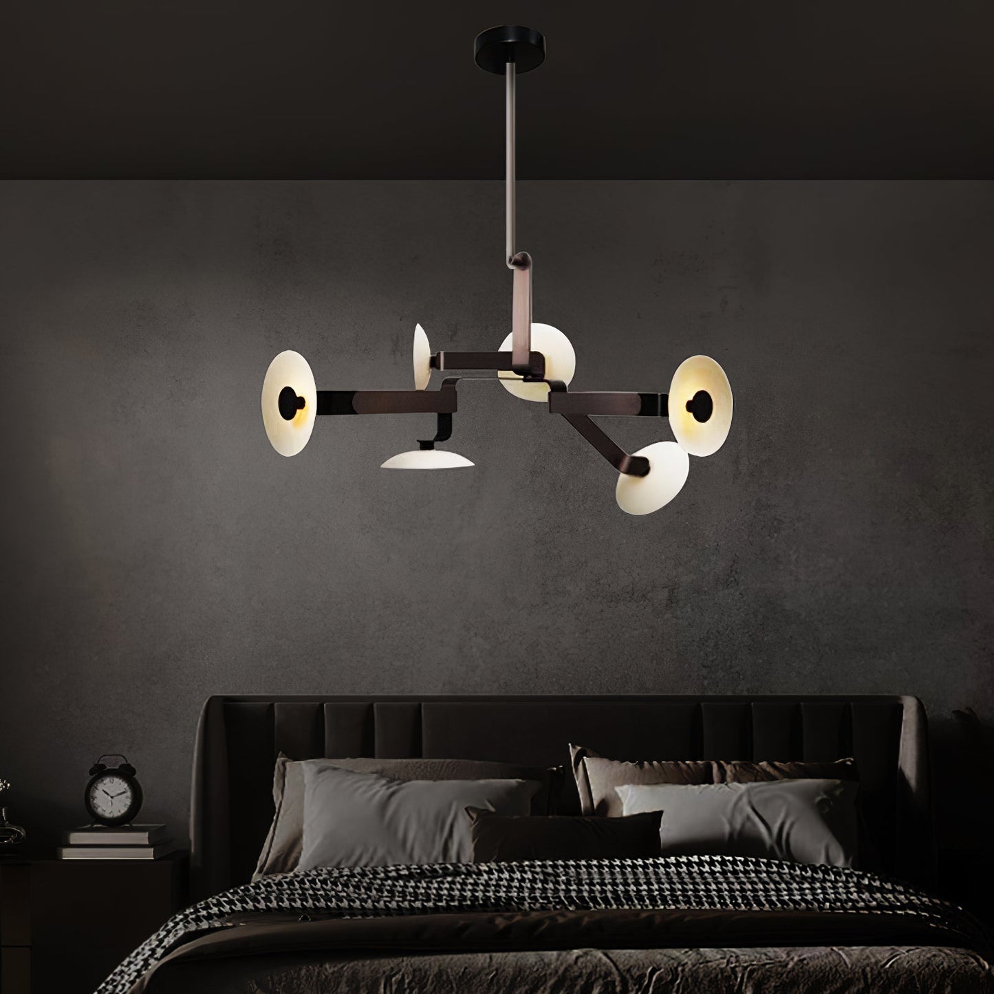 Elbo Chandelier – Modern Architectural Geometric Cross Pendant Light