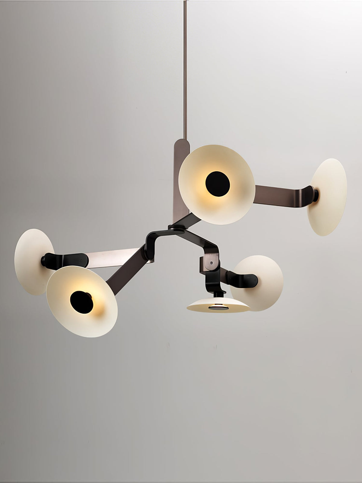 Elbo Chandelier – Modern Architectural Geometric Cross Pendant Light