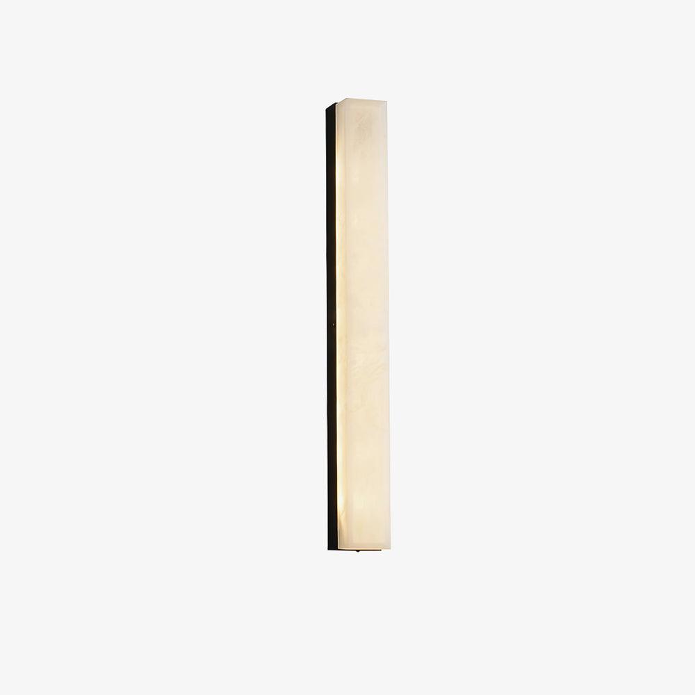 Emerson Alabaster Wall Lamp – Modern Brass & Natural Stone Linear Sconce