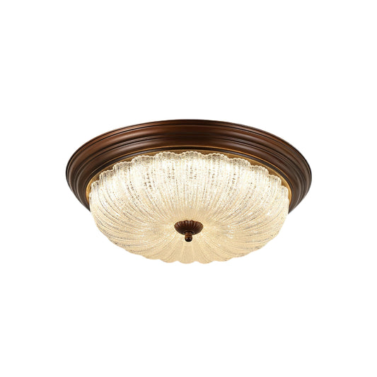 Emily Ceiling Lamp – Modern Metal & Glass Flush Mount Light