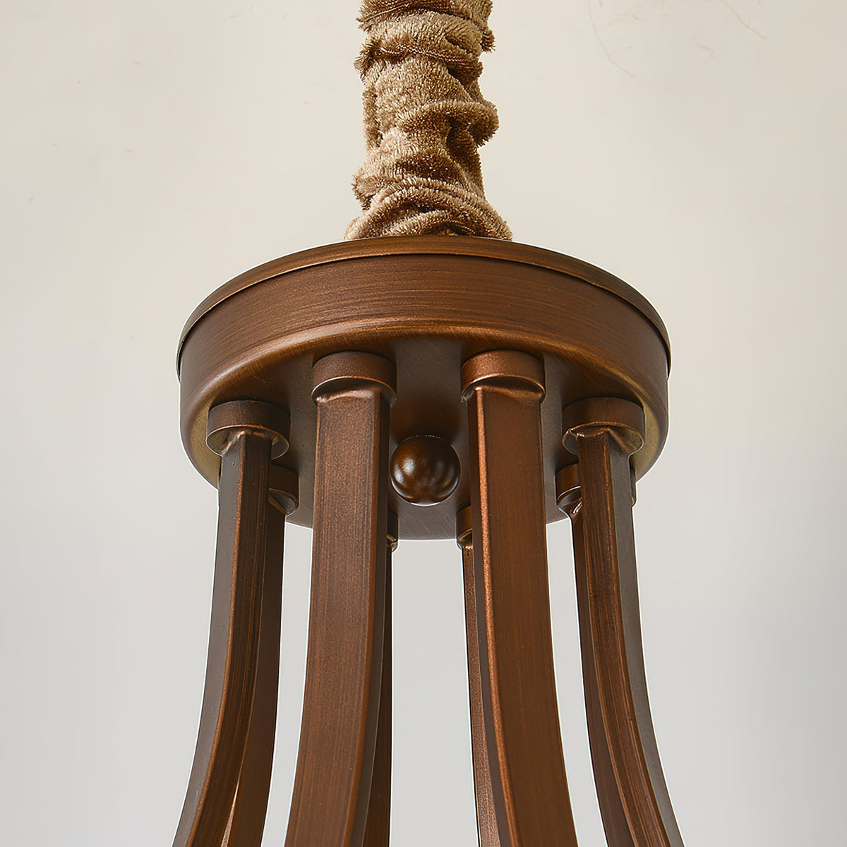 Enclave Chandelier – Antique Brass Multi-Tier Glass Shade Statement Light