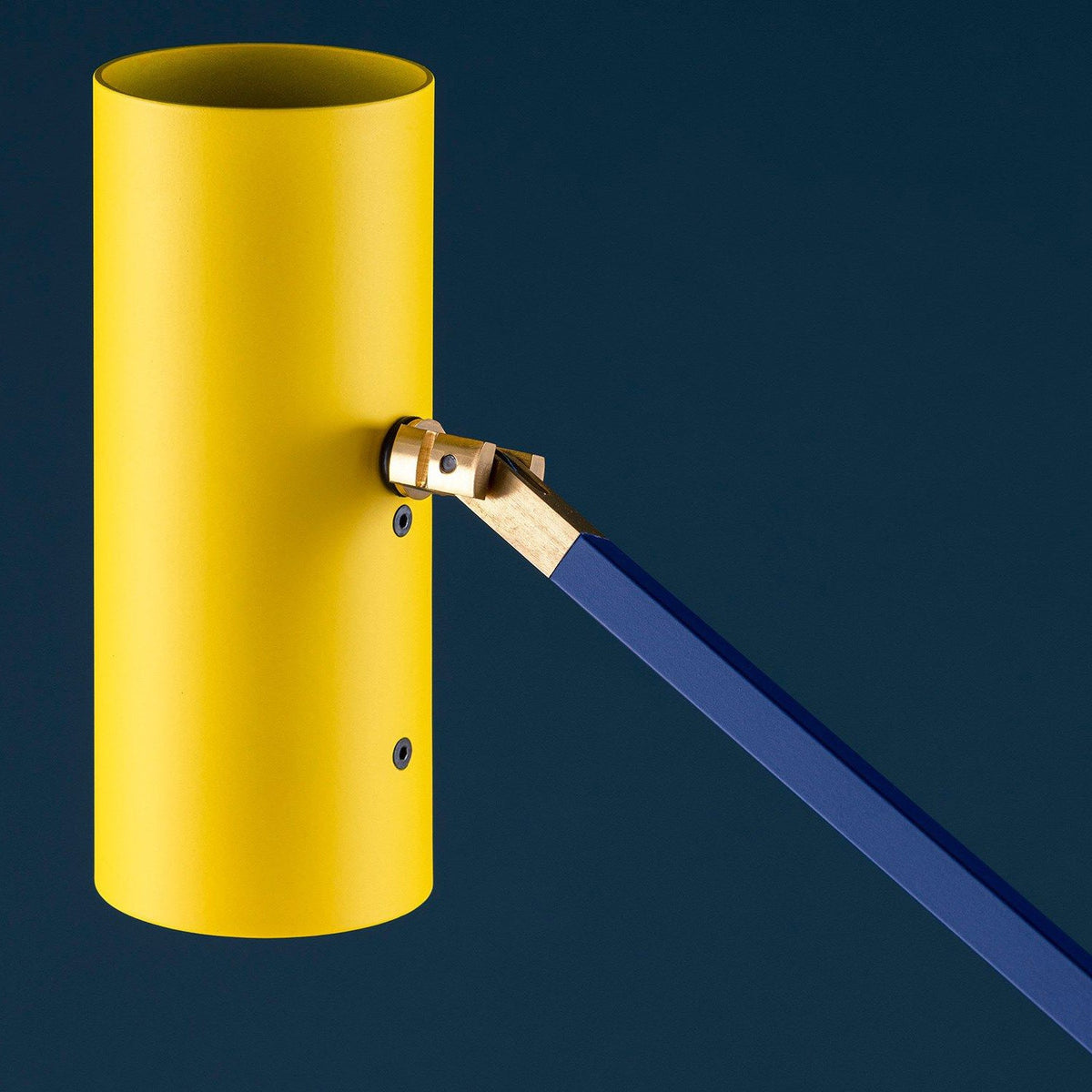 Ettorino Floor Lamp – Postmodern Articulated Primary Color Standing Light