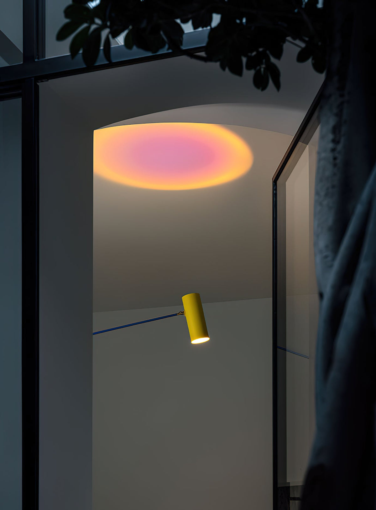 Ettorino Floor Lamp – Postmodern Articulated Primary Color Standing Light
