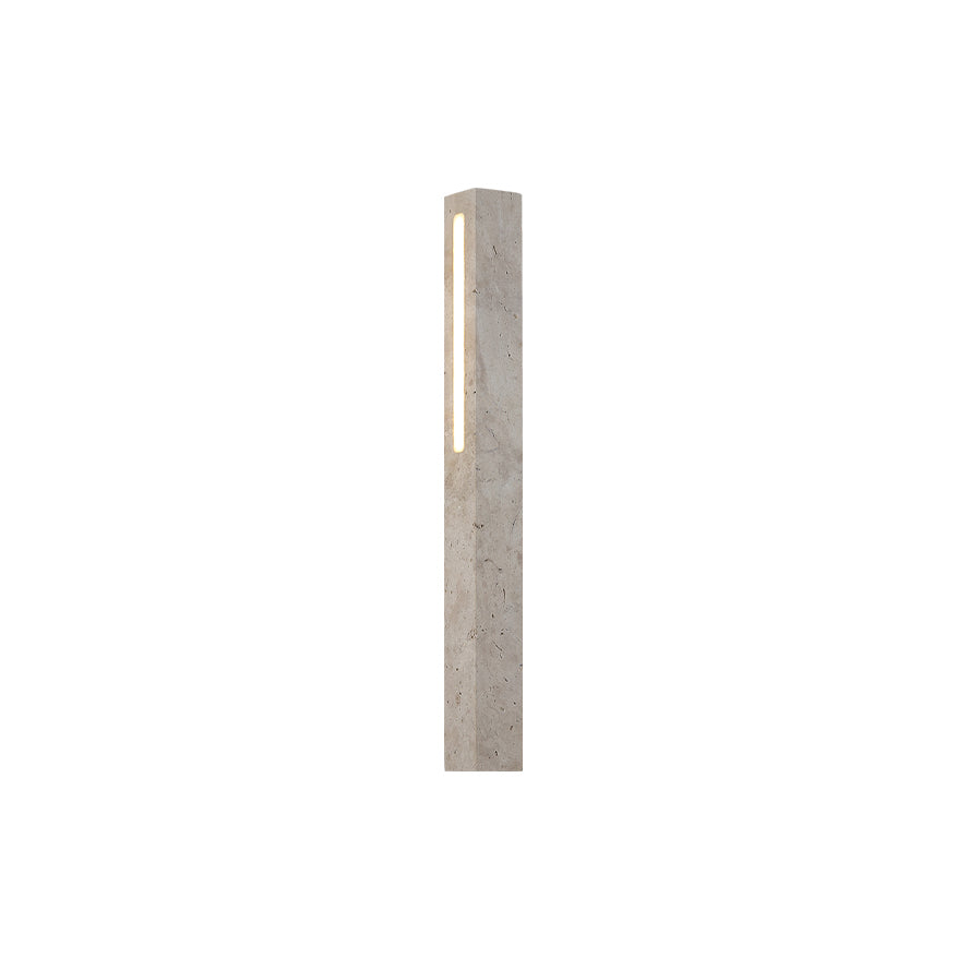 Fini Wall Lamp – Natural Travertine LED Wall Sconce