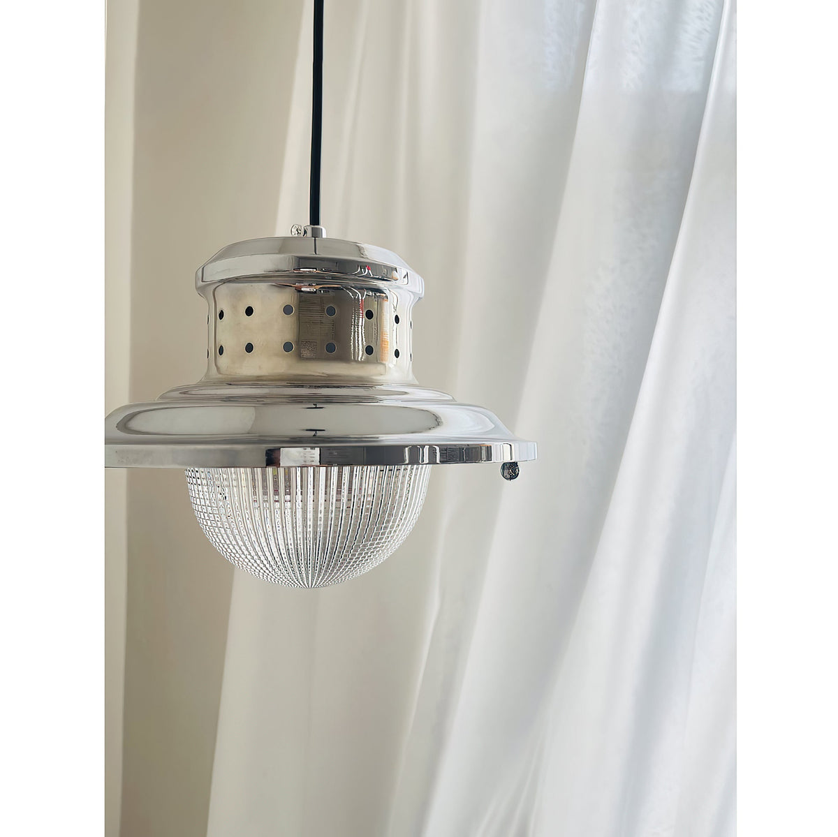 Fisherman’s Pole Pendant Lamp – Modern Glass & Metal Hanging Light