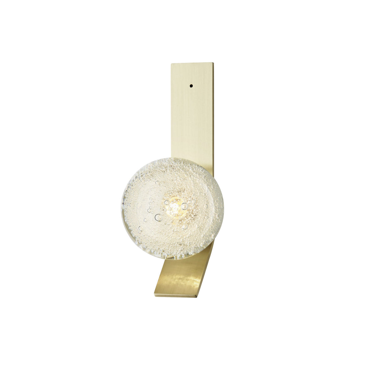 Fizi Wall Lamp - Champagne Bubble Glass & Copper Wall Sconce