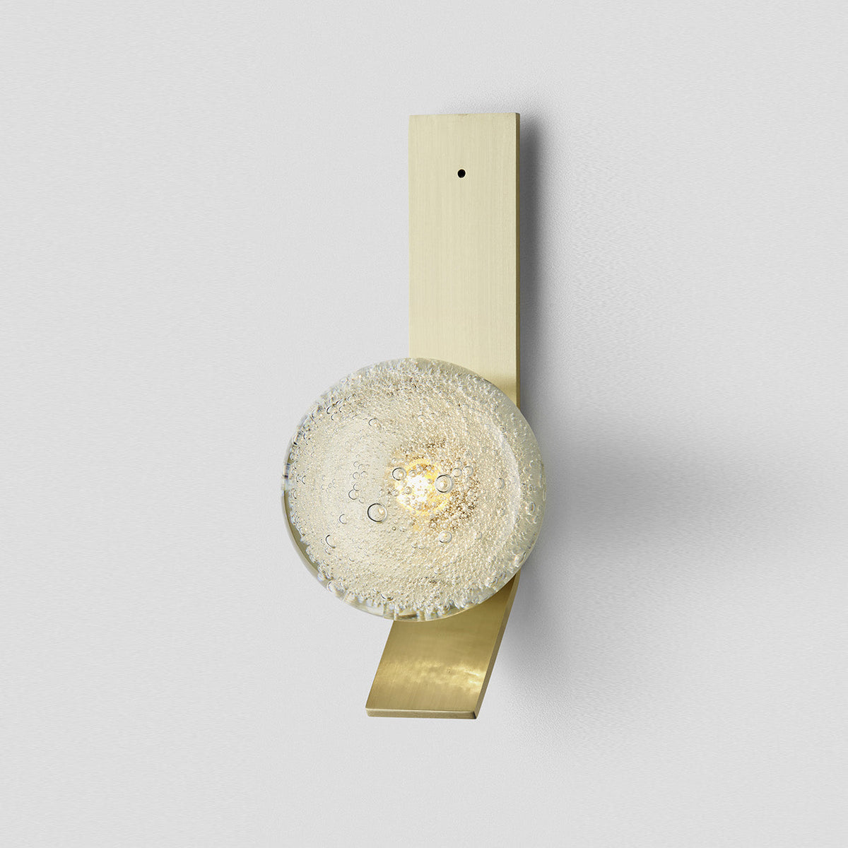 Fizi Wall Lamp - Champagne Bubble Glass & Copper Wall Sconce