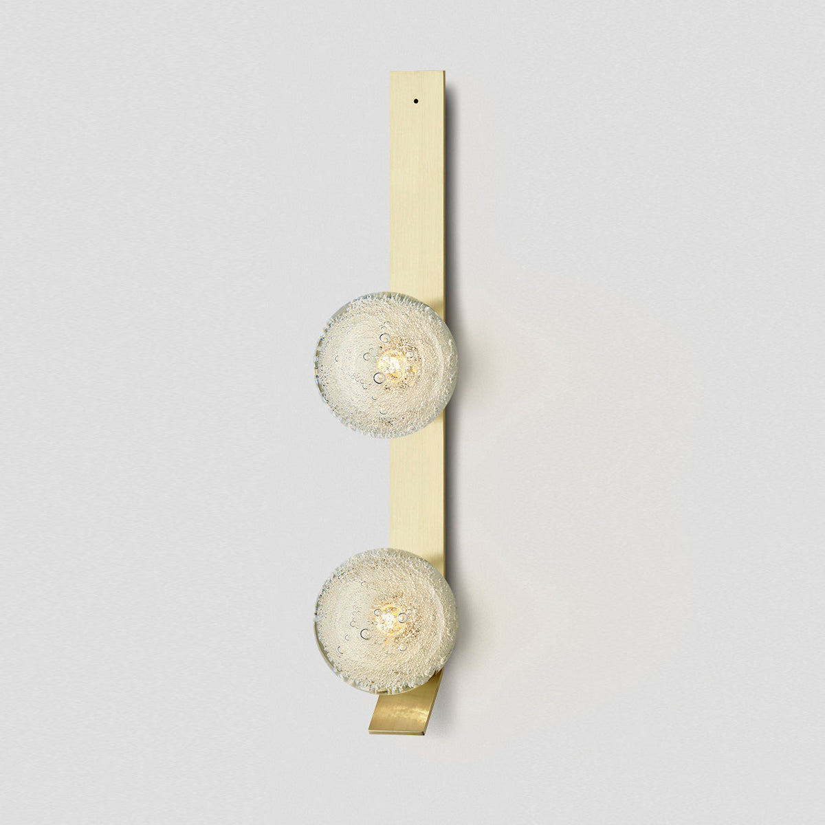 Fizi Wall Lamp - Champagne Bubble Glass & Copper Wall Sconce