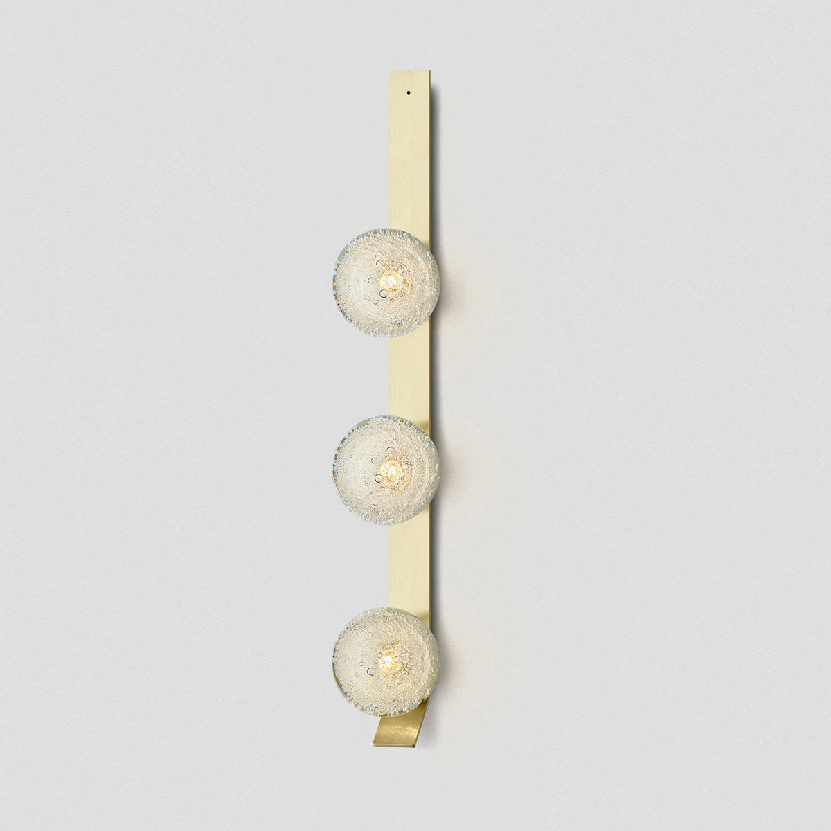 Fizi Wall Lamp - Champagne Bubble Glass & Copper Wall Sconce