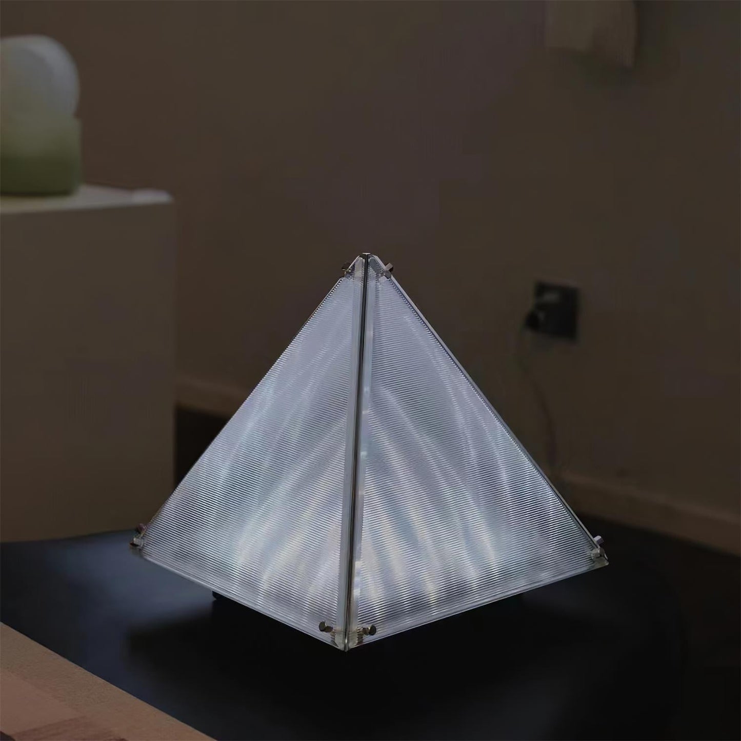Fragment Table Lamp - Modern Stainless Steel Triangle Structural LED Light