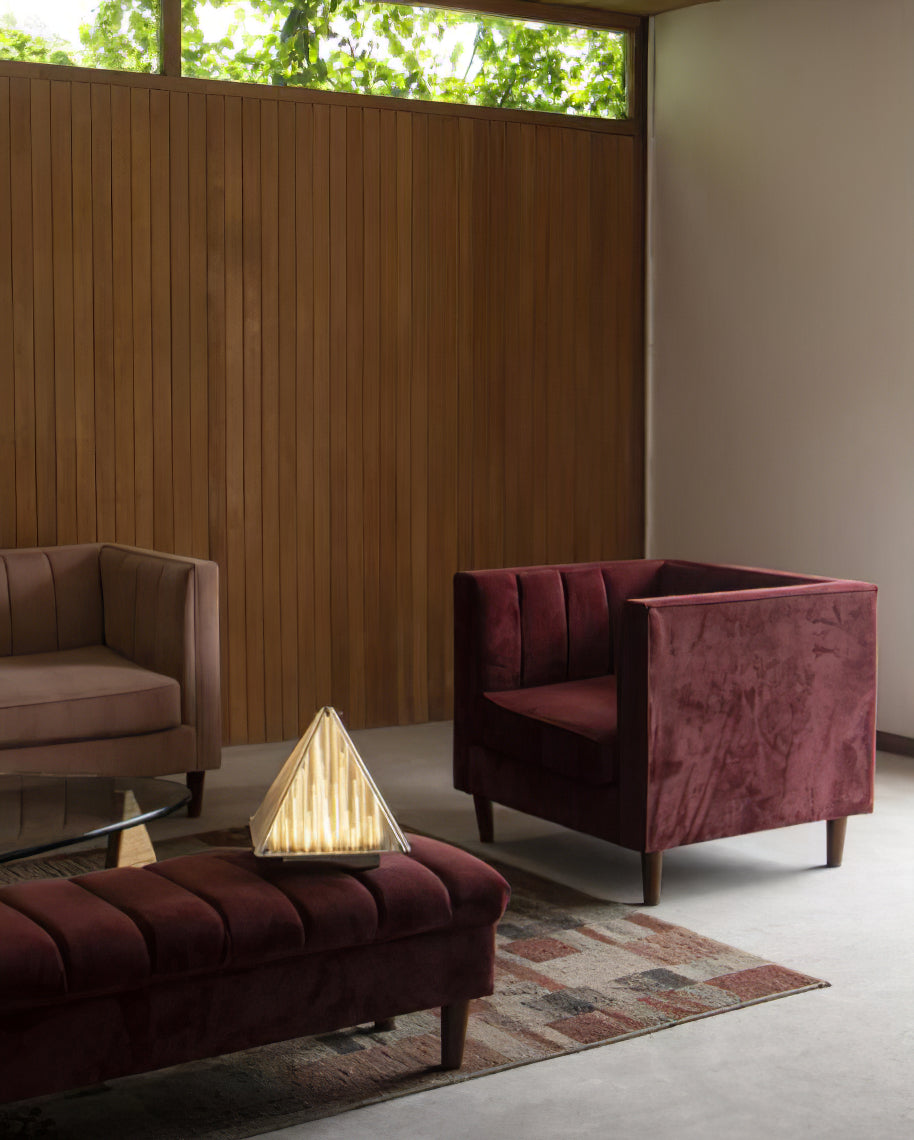 Fragment Table Lamp - Modern Stainless Steel Triangle Structural LED Light