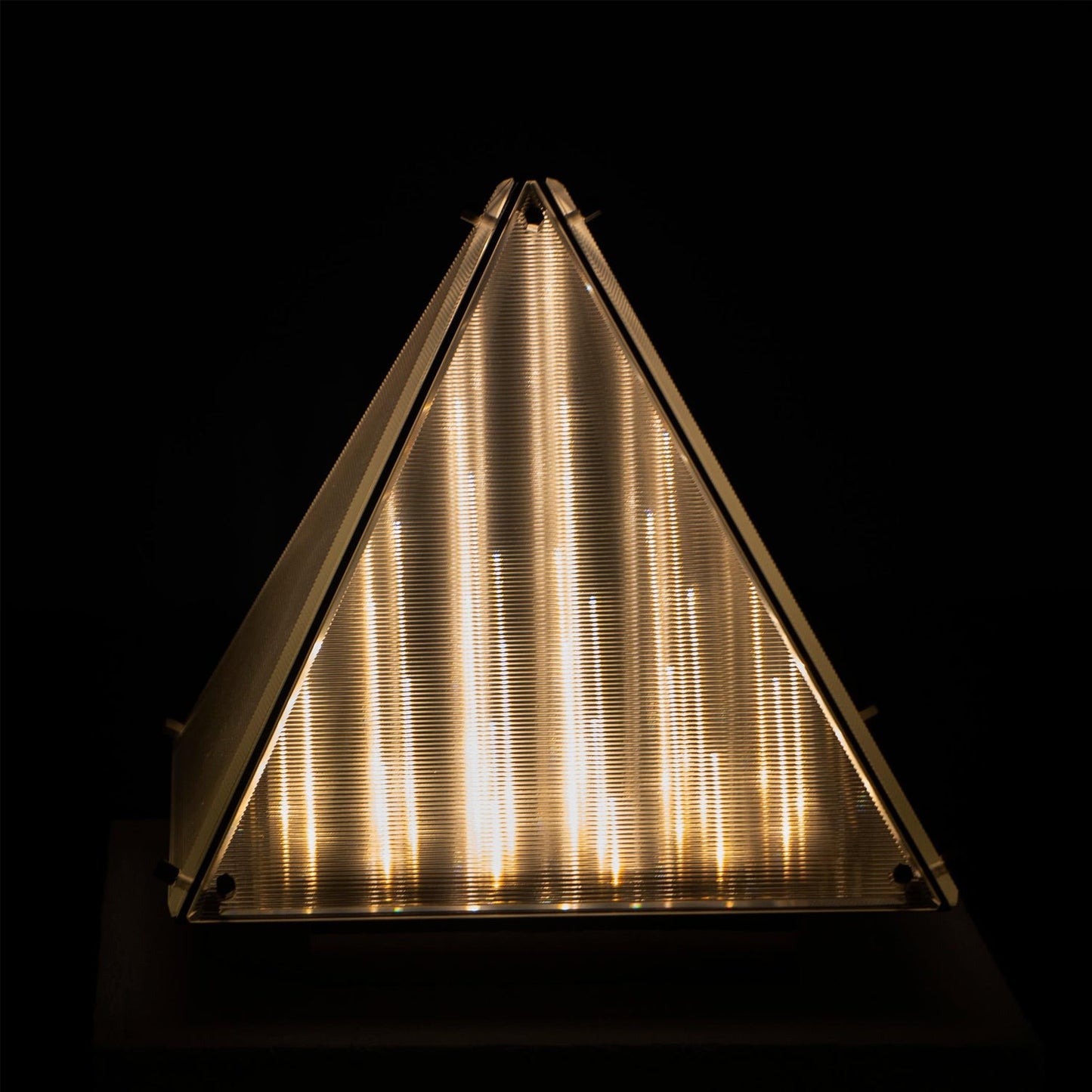 Fragment Table Lamp - Modern Stainless Steel Triangle Structural LED Light
