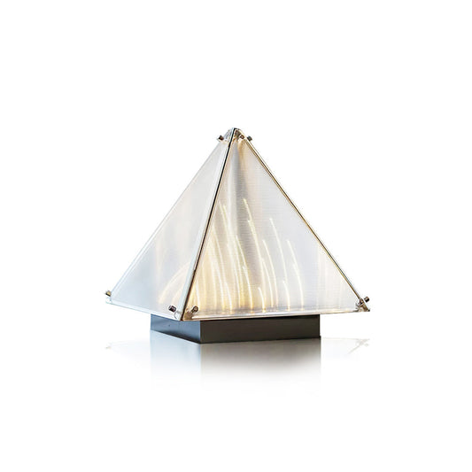 Fragment Table Lamp - Modern Stainless Steel Triangle Structural LED Light