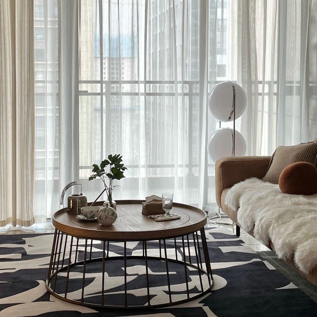 Garrault-Delord Ball Floor Lamp - Chrome Multi-Head Acrylic Globe Floor Light