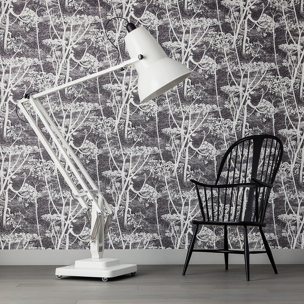 Giant Floor Lamp - Oversized Articulated Metal Floor Light & Architectural Sculpture