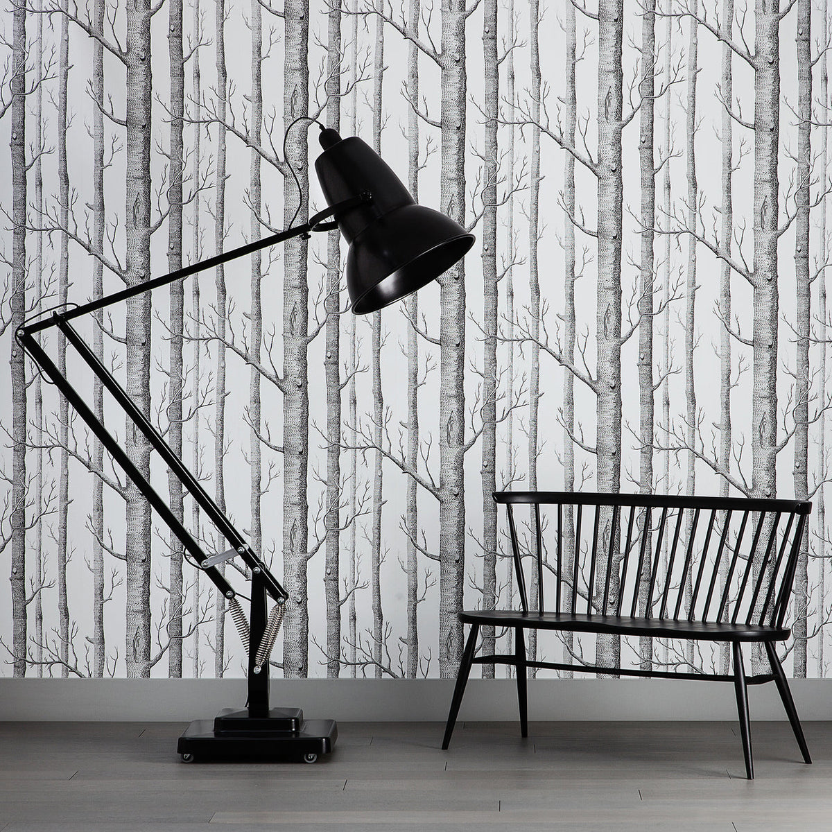 Giant Floor Lamp - Oversized Articulated Metal Floor Light & Architectural Sculpture